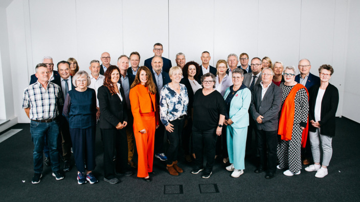 Gruppenbild des Verwaltungsrates zur Sitzung am 03.07.2024 in Erfurt