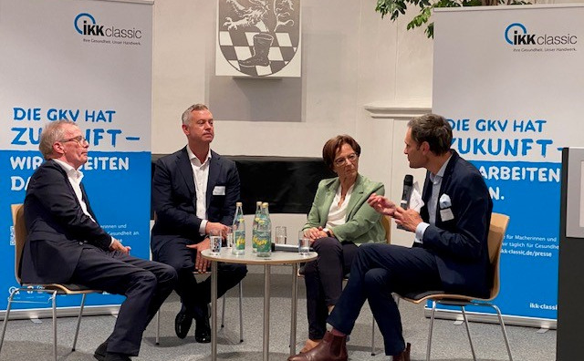 Podiumsdiskussion zum Auftakt der Schwandorfer Gesundheitsdialoge